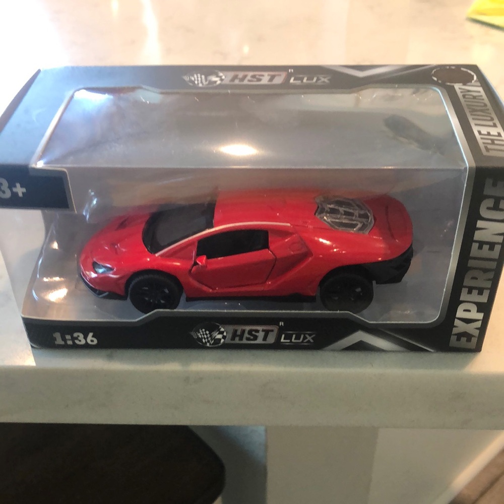 Red Lamborghini Die-Cast